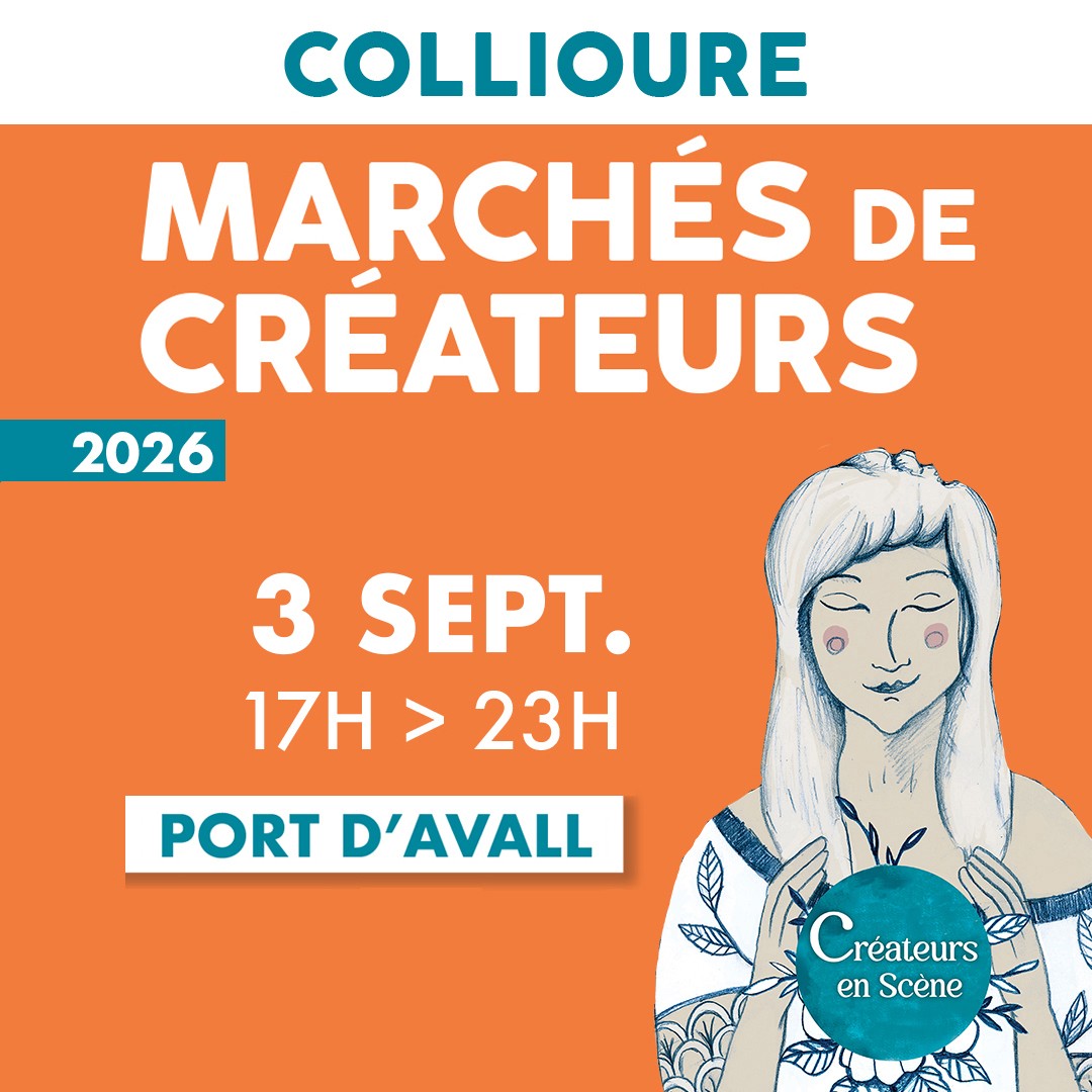 Marché nocturne de créateurs et artisans à collioure